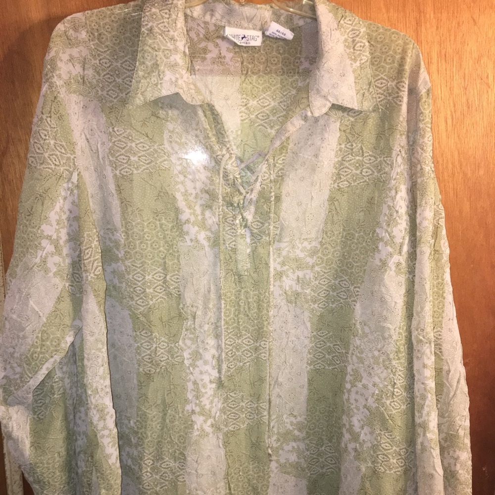 Plus size blouse